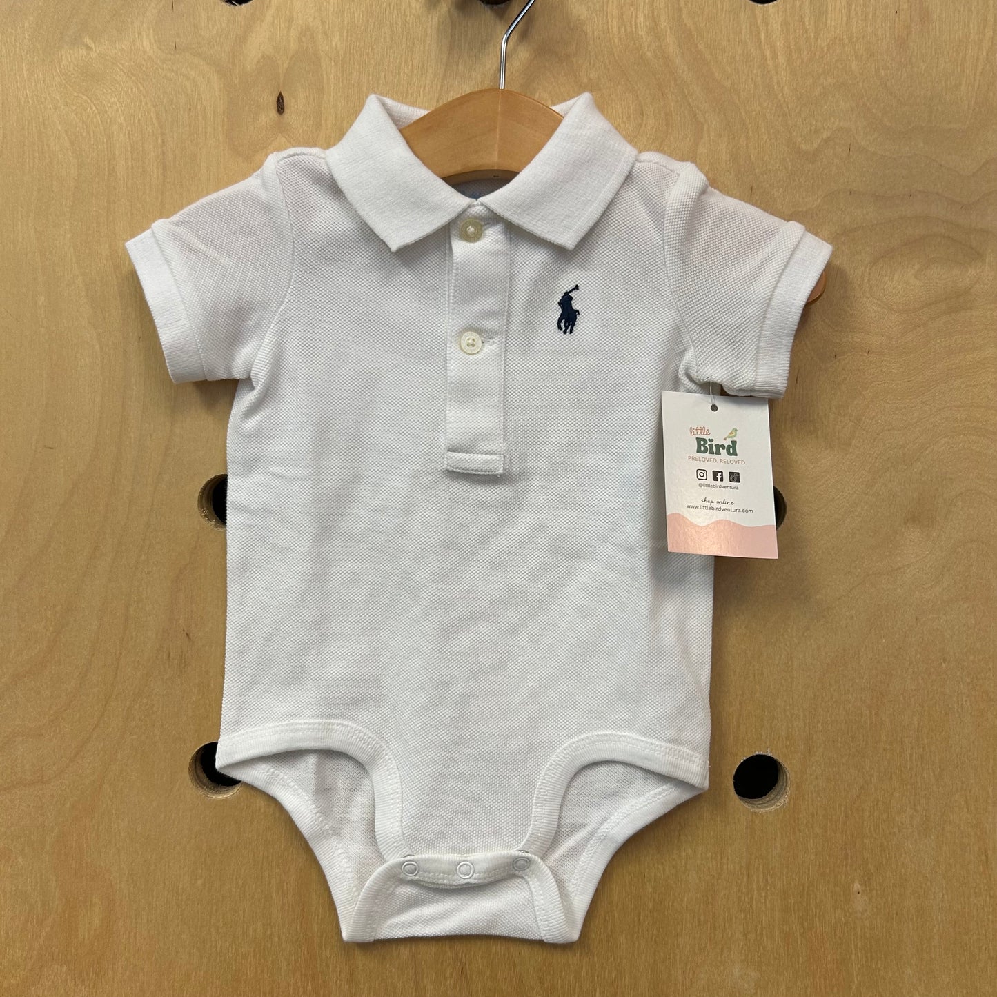 White Collared Bodysuit