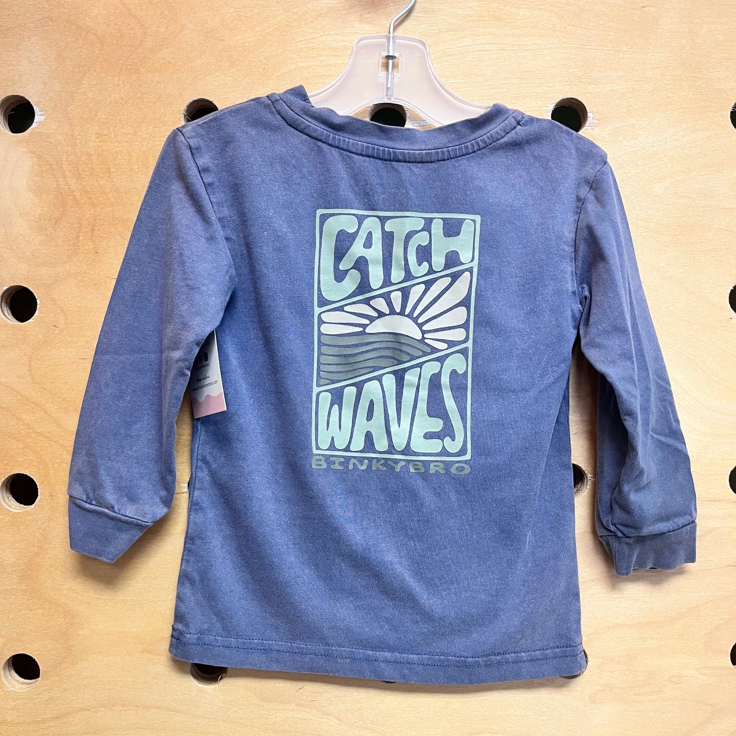 Blue Catch Waves Tee