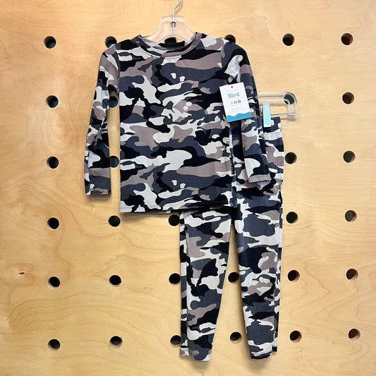 Beige/Black Camo Pajamas