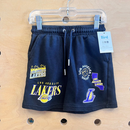 Black Lakers Shorts