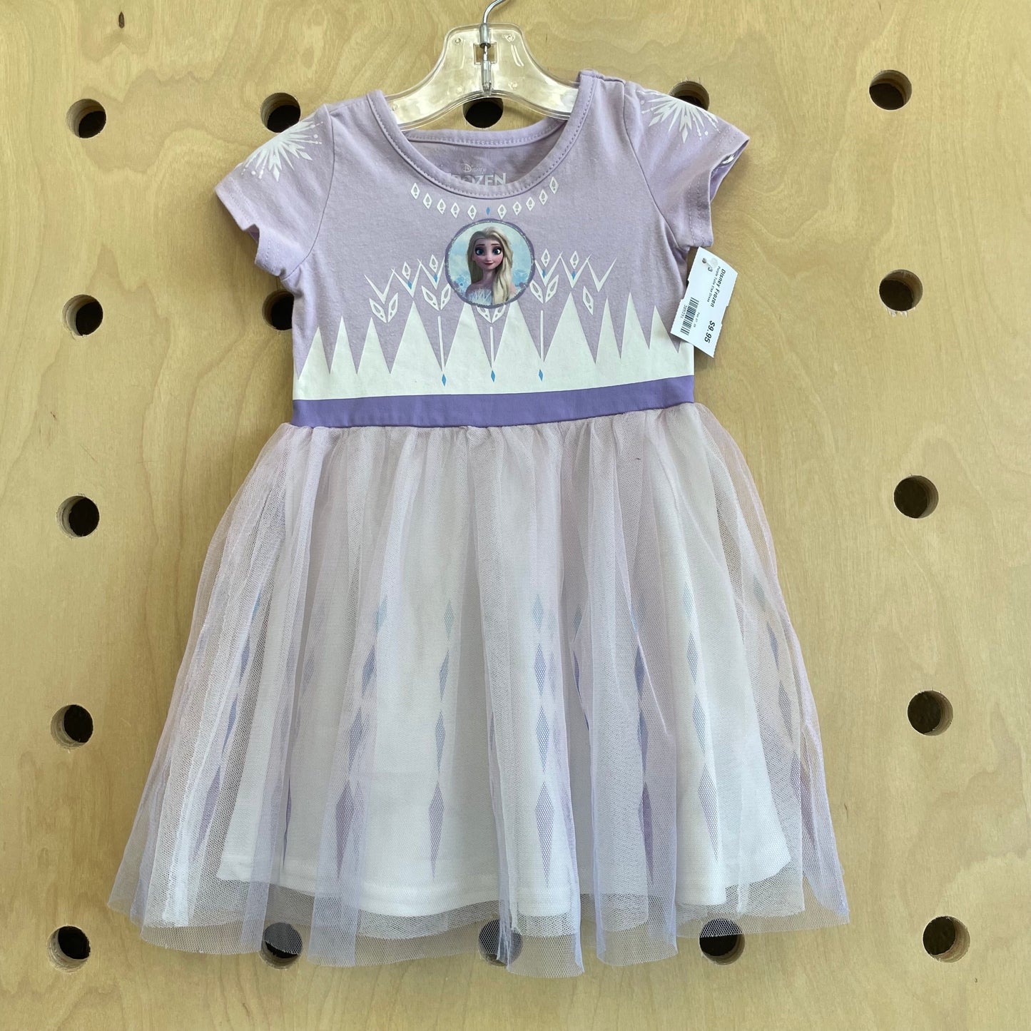 Purple Tulle Elsa Dress