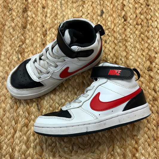 Black & Red Court Bourough Nid Sneakers