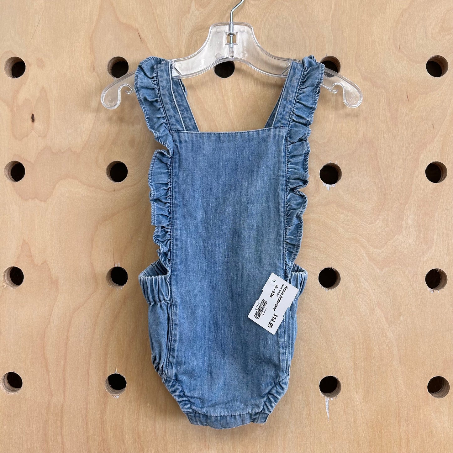 Denim Romper