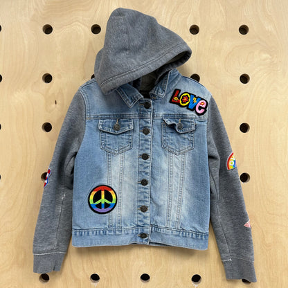 Denim Peace & Love Jacket