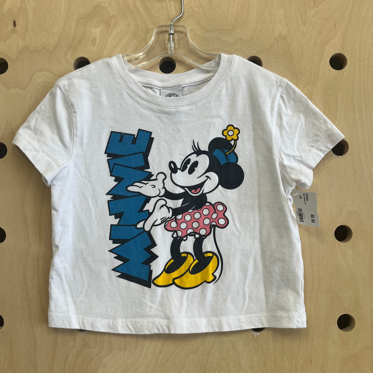 White Minnie Tee