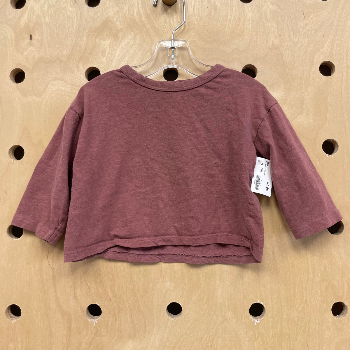 Terracotta LS Boxy Tee