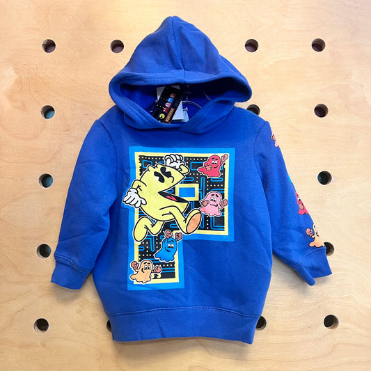Blue Pac Man Hoodie NEW!
