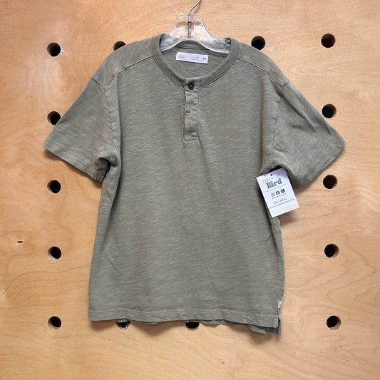 Green Henley Tee