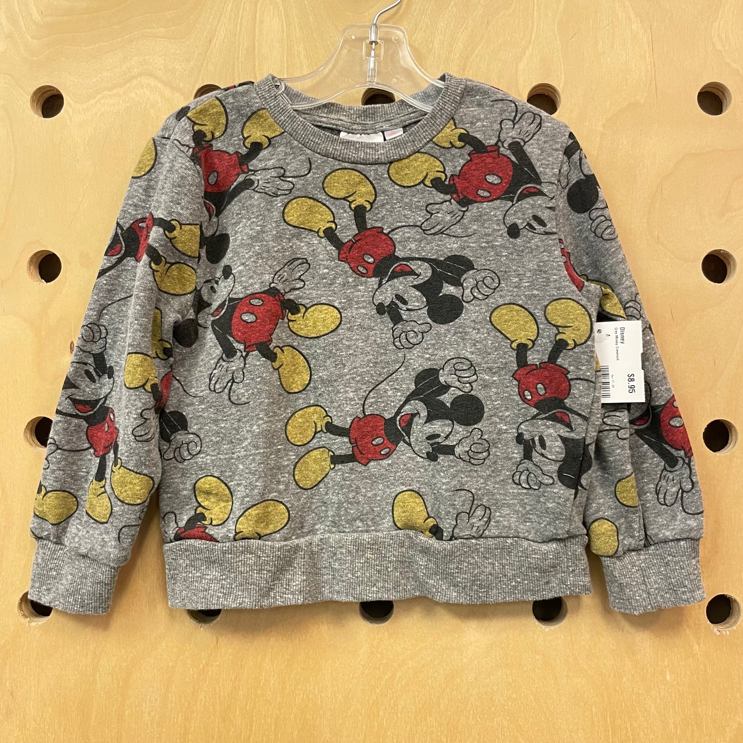Grey Mickey Crewneck