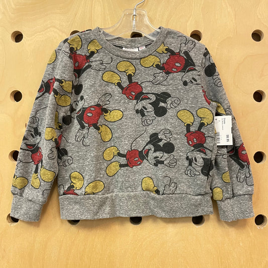 Grey Mickey Crewneck