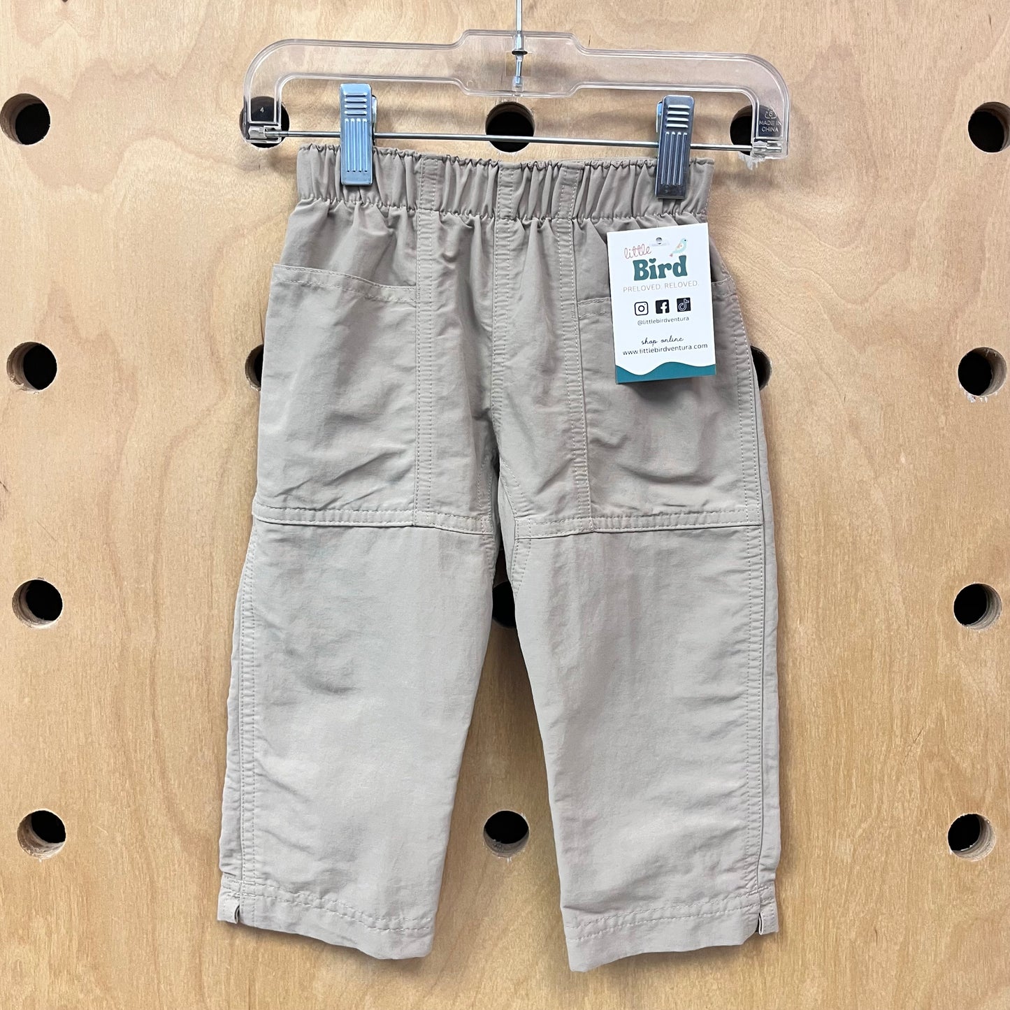 Khaki Quick Dry Pants