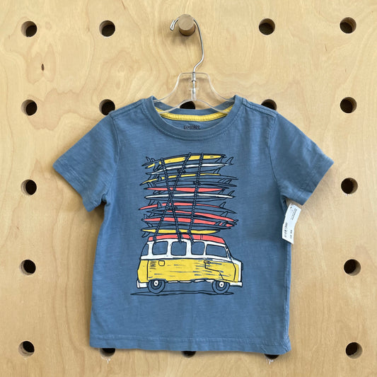 Blue Surf Bus Tee