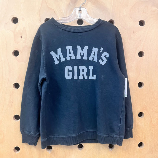 Black 'Mamas Girl' Crewneck