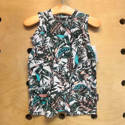 Tropical Plants Romper