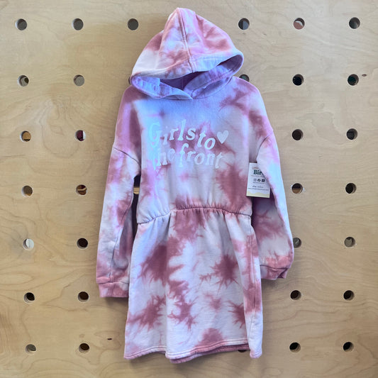 Pink Tie Dye Girls to the Front Dress