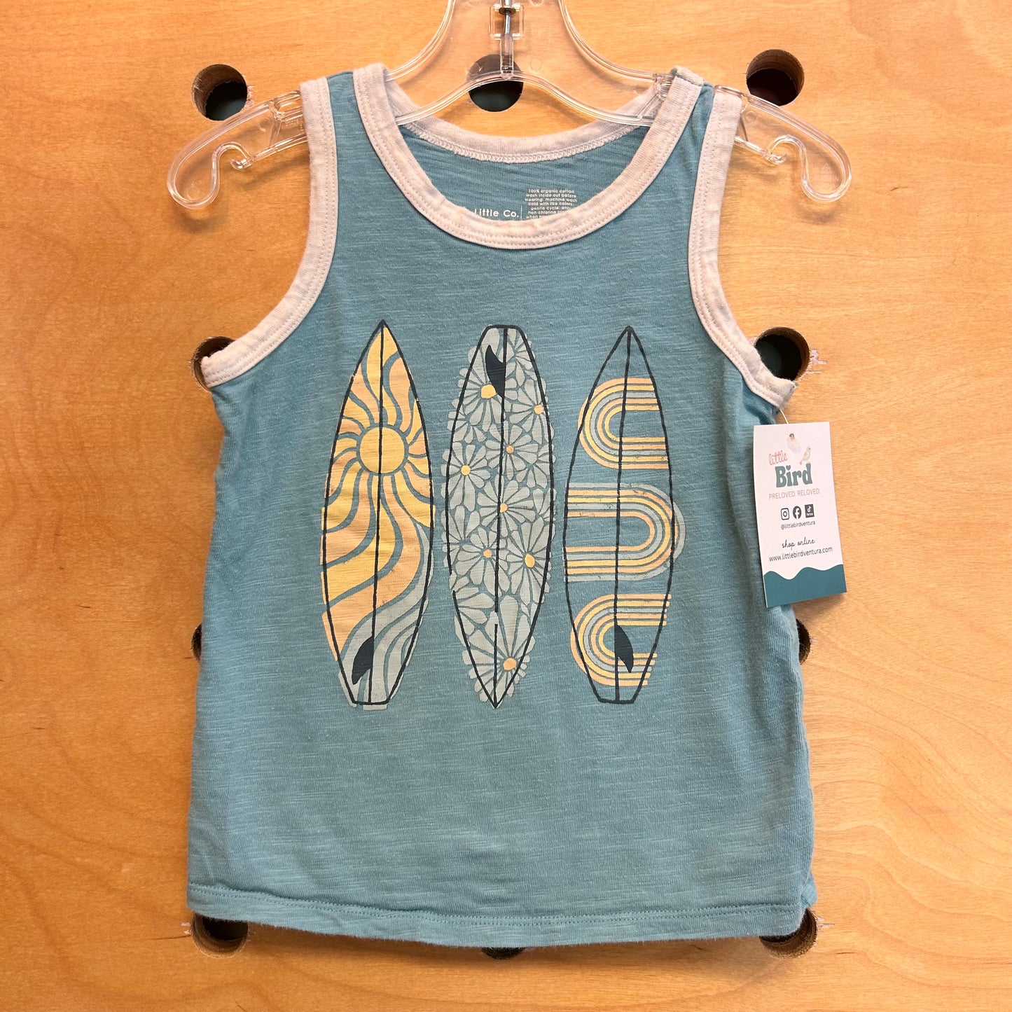 Organic Blue Surfboards Tank