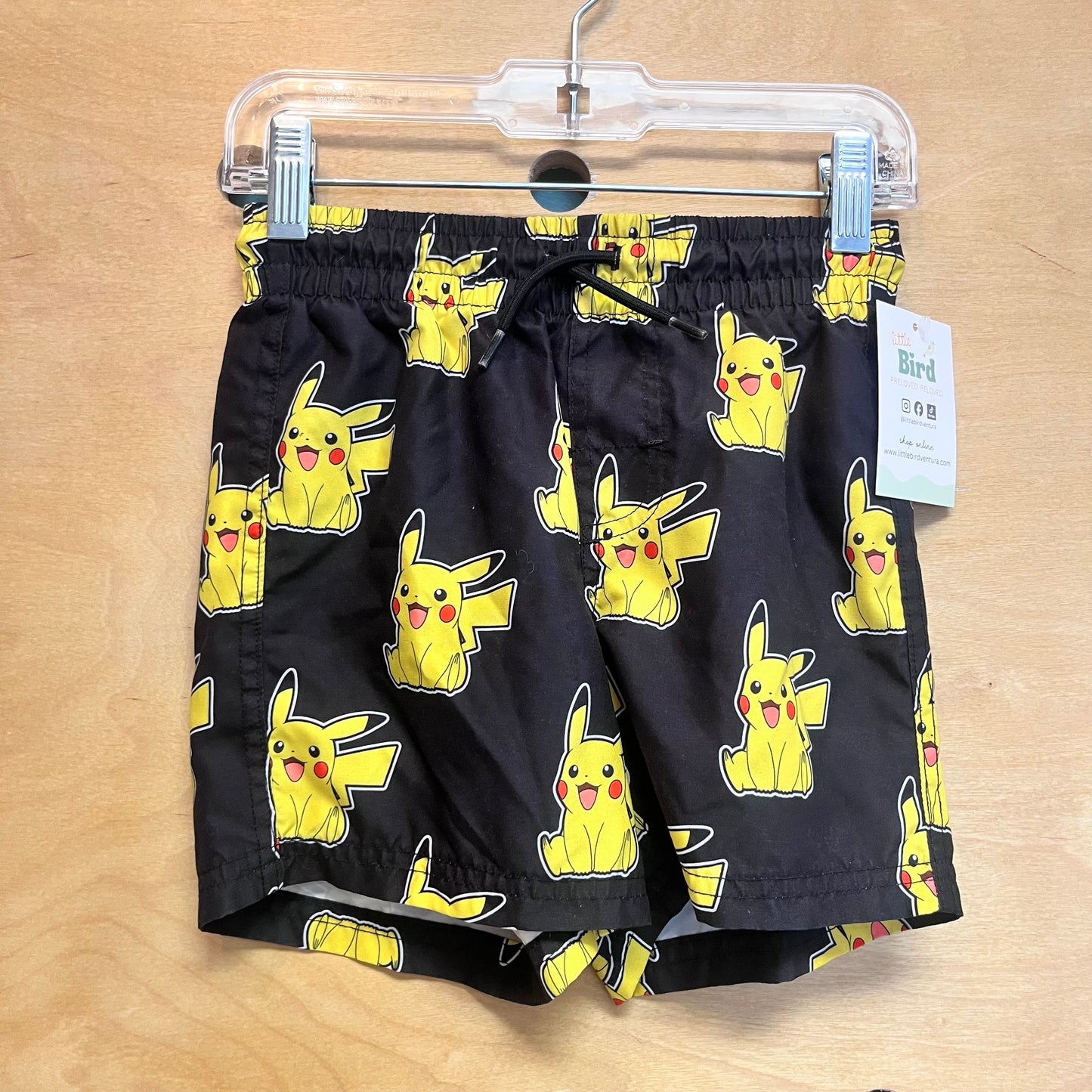 Black Pokemon Swim Trunks