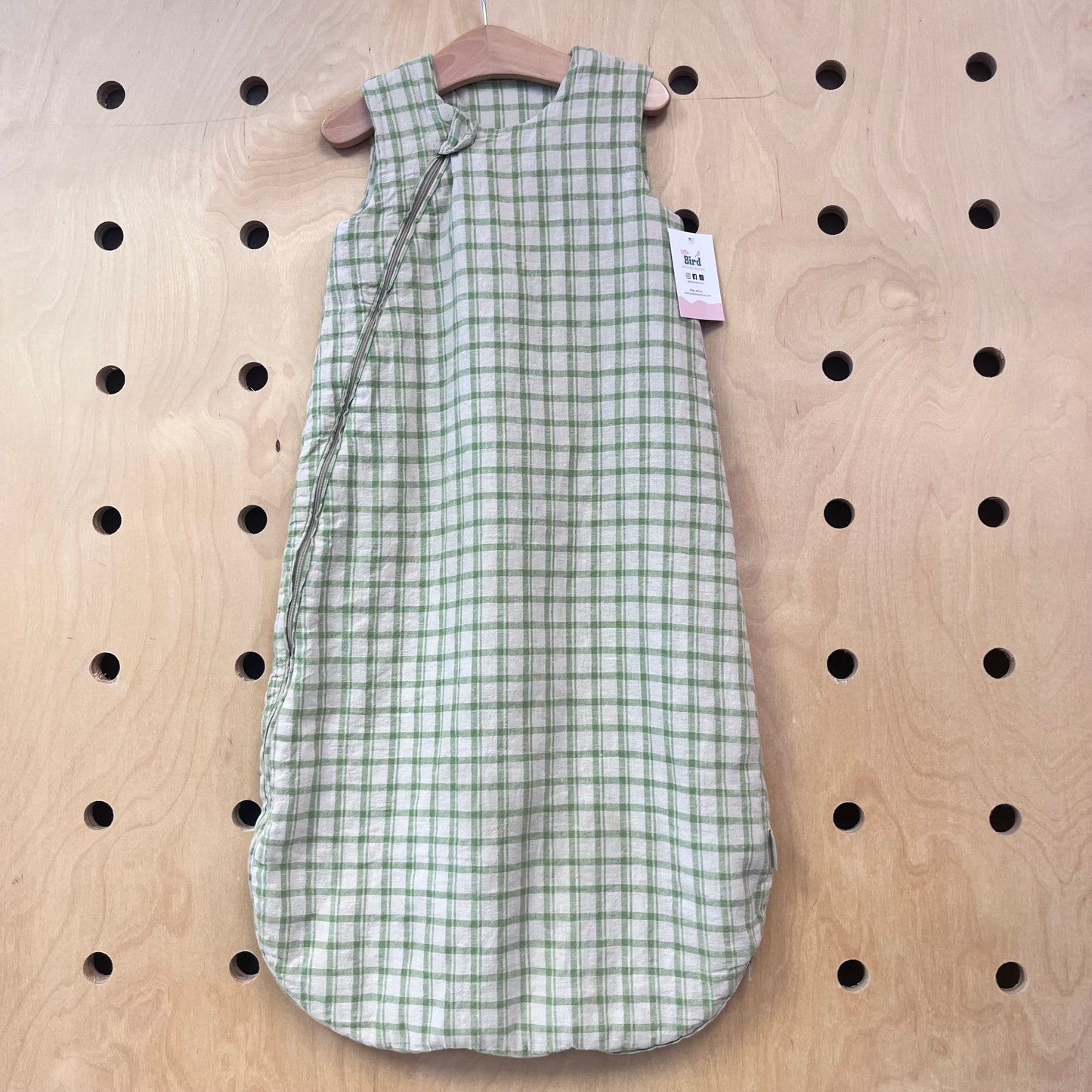 Green Gingham 1.0 Sleep Sack