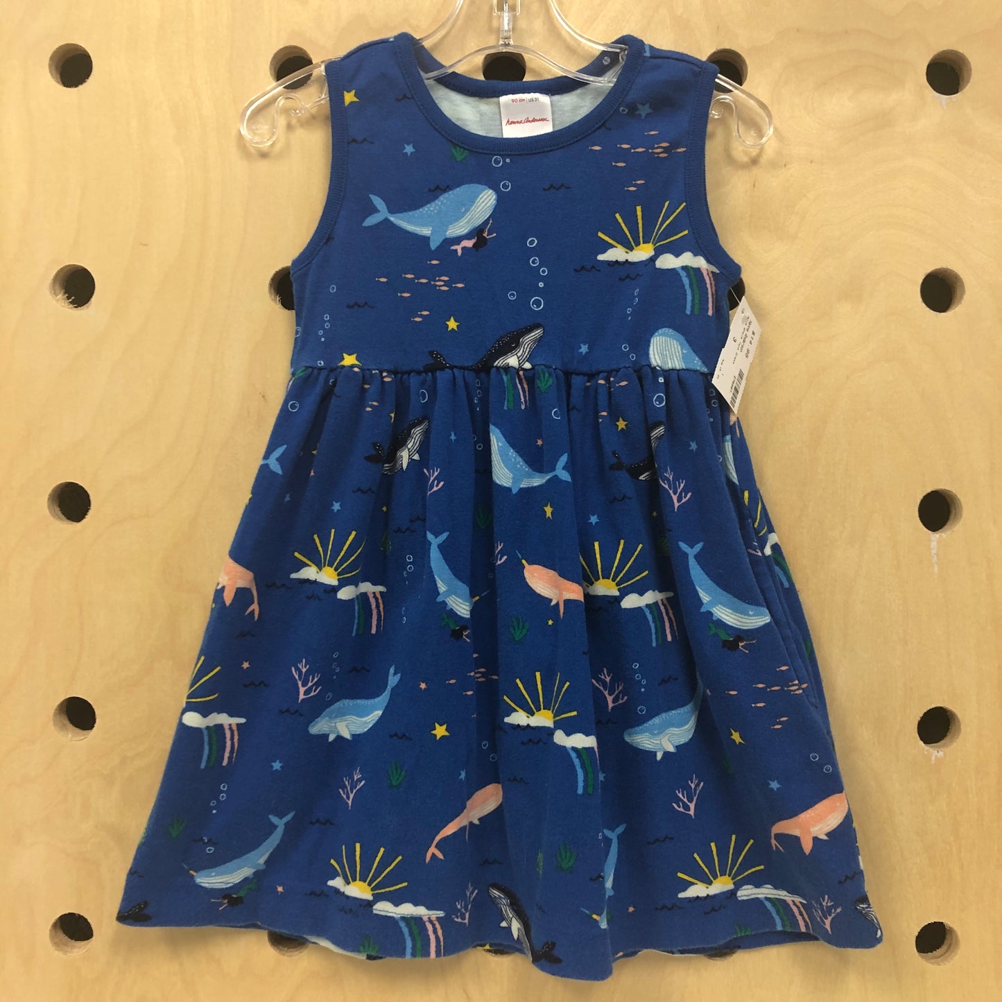 Blue Whale Tank Dress