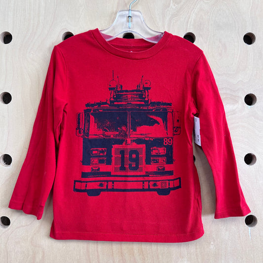 Red Firetruck LS Tee