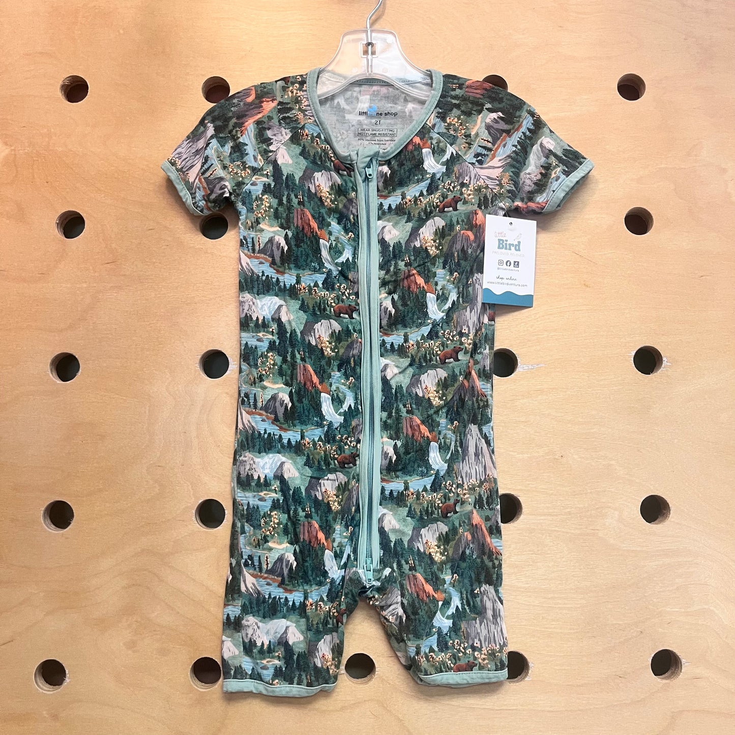 Green Mountain Bear Bamboo Zippy