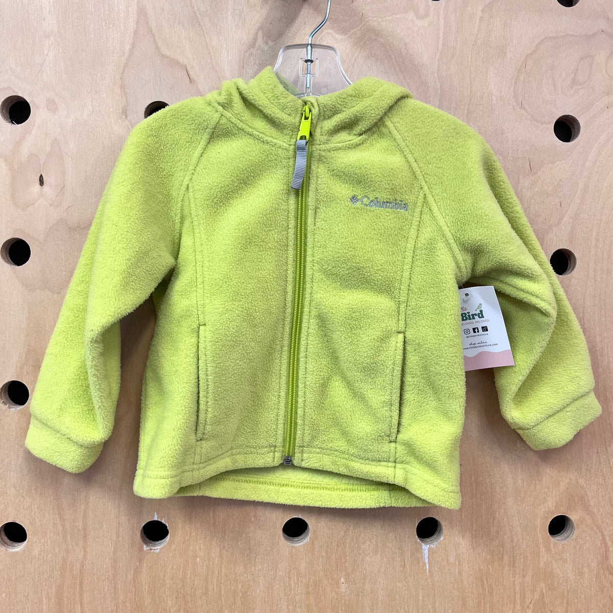 Neon Green Fleece Jacket