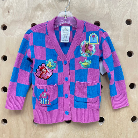 Blue & Pink Princess Cardigan