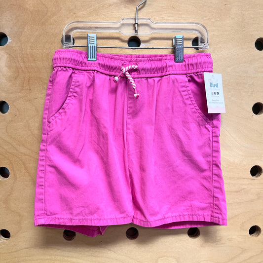 Pink Drawstring Shorts