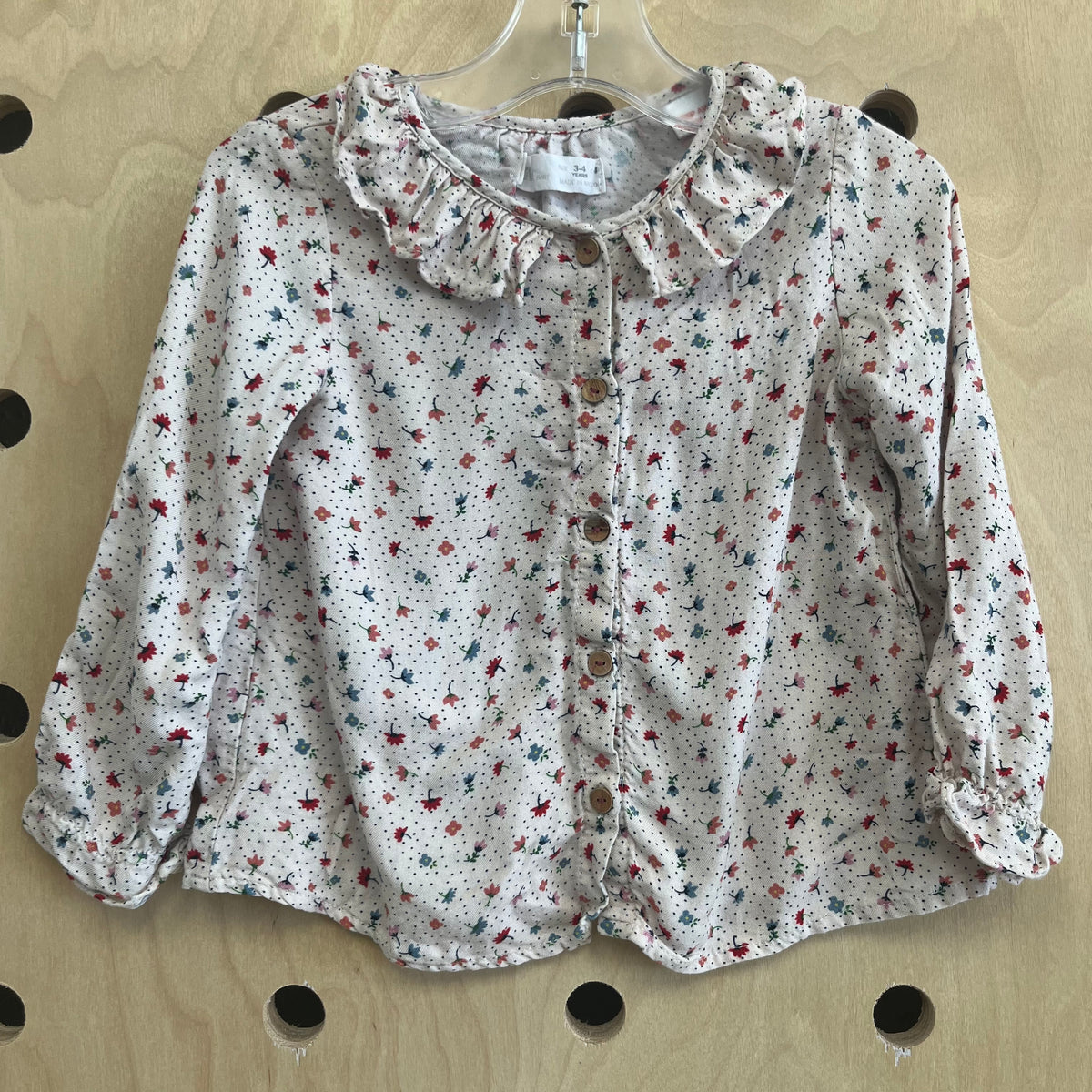 Pink Floral Top