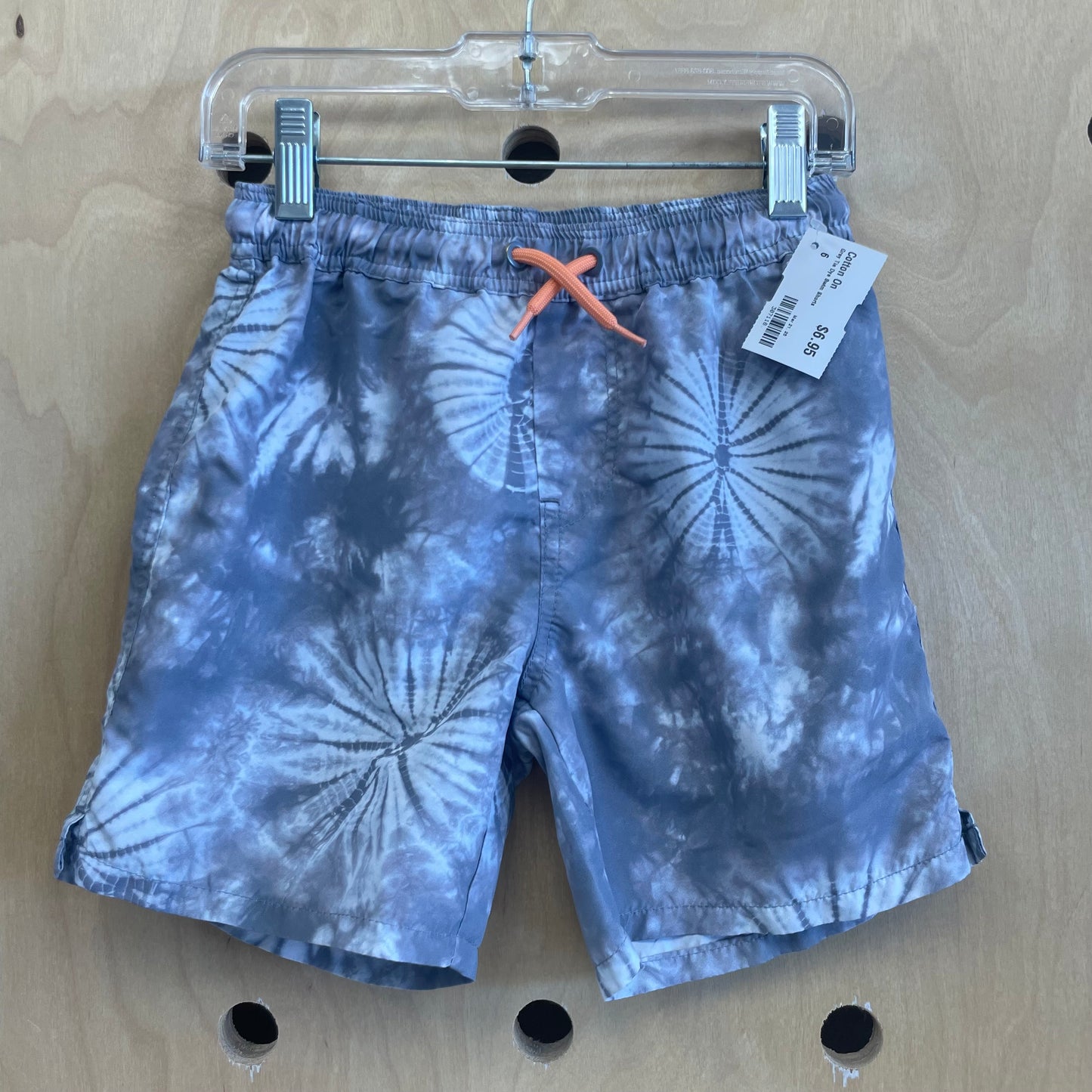 Grey Tie Dye Swim Shorts