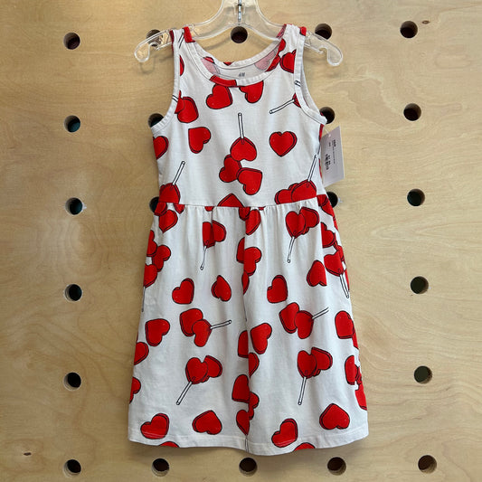 Beige Heart Candies Dress