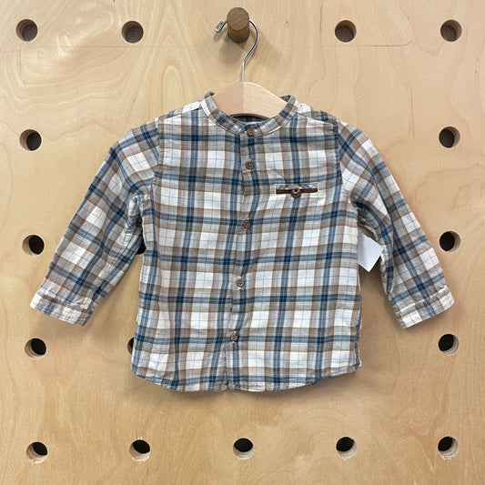 Blue Plaid Flannel