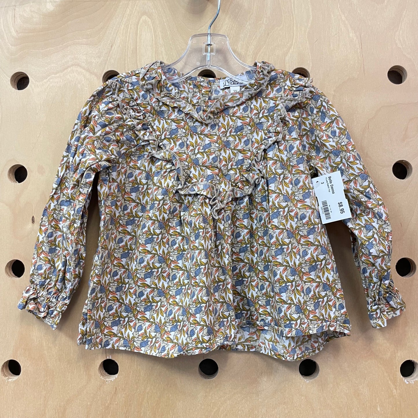 FLoral Rabbit Top