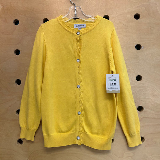 Yellow Knit Cardigan