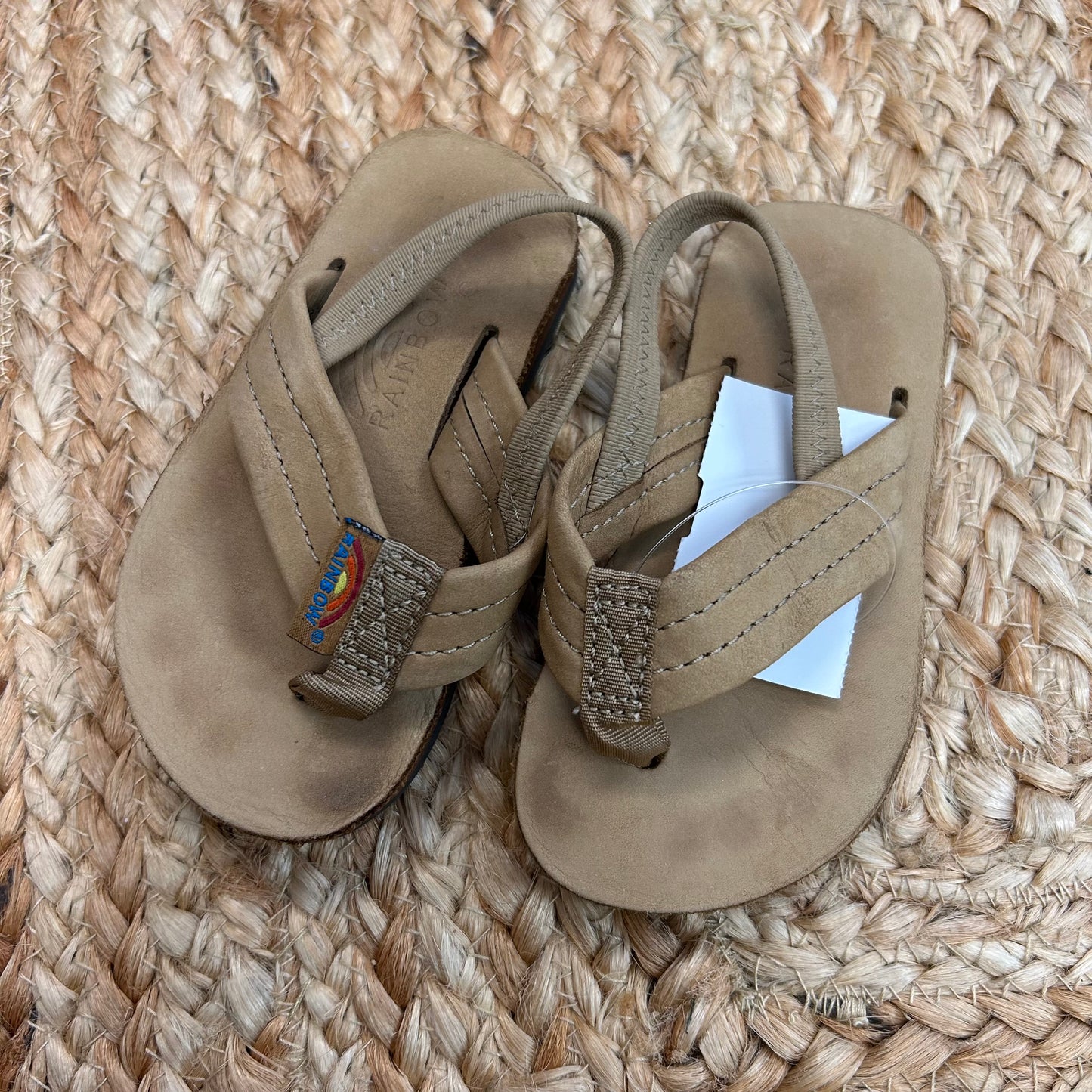 Tan Ankle Strap Sandals