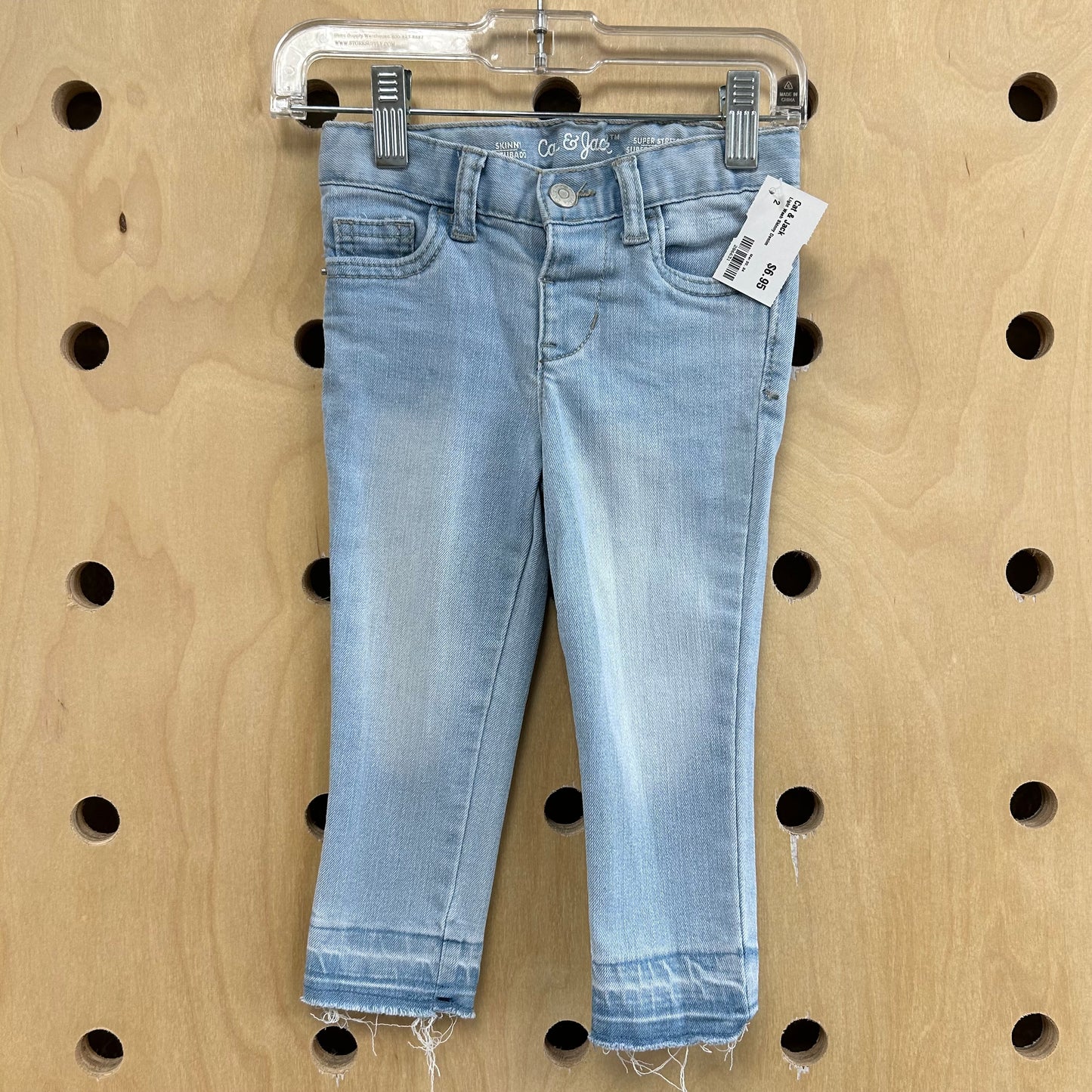 Light Wash Skinny Denim