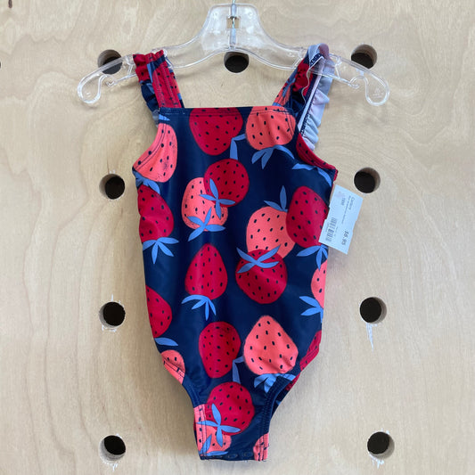 Blue Strawberries Swimsuit