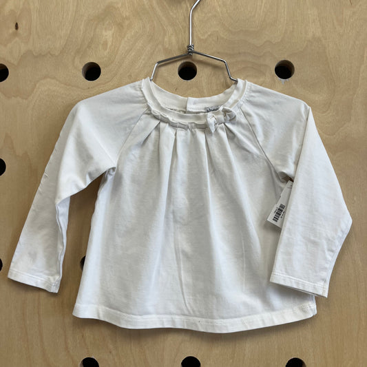 Cream Bow Top