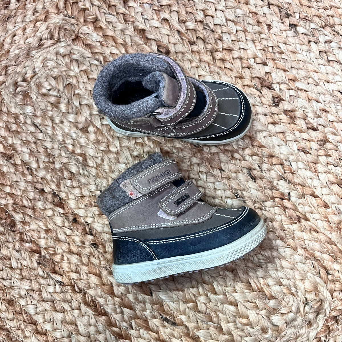 Dusty Rose/Beige Winter Boots