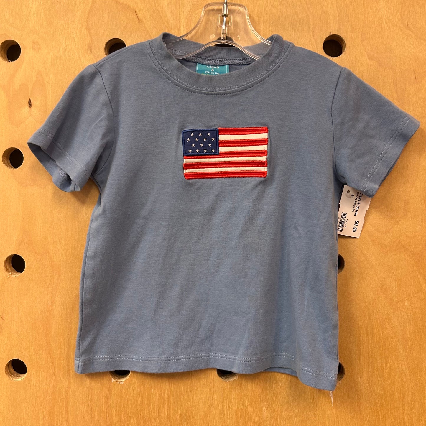 Blue Flag Applique Tee