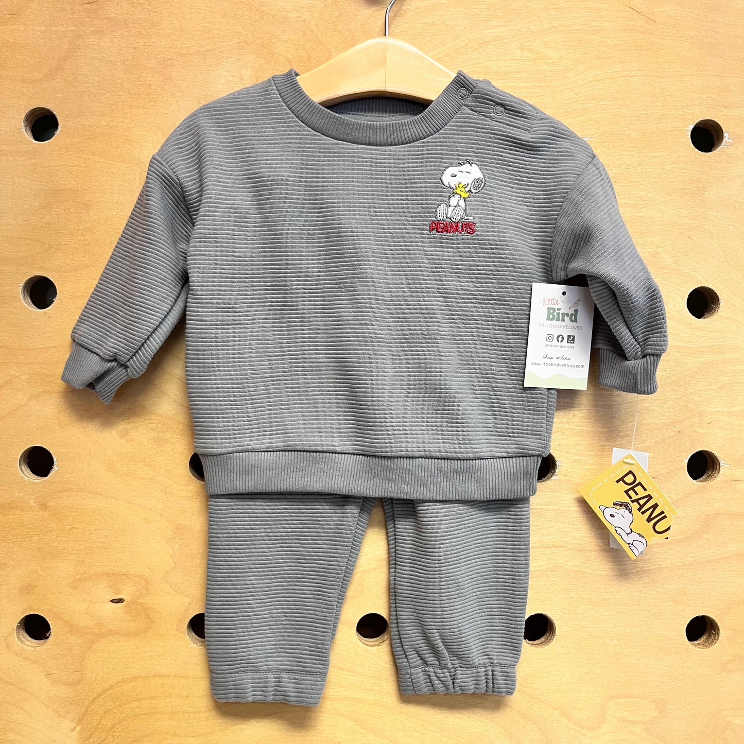 Grey Peanuts Outfit NEW!
