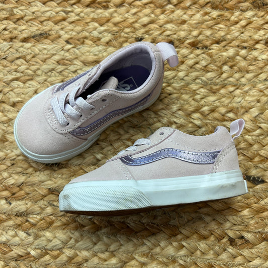 Pink & Purple Easy-On Sneakers