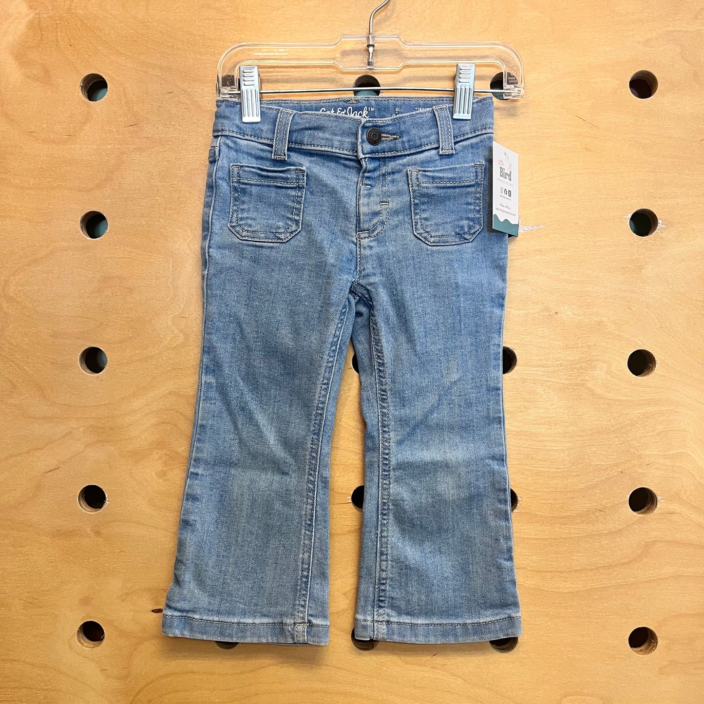 Light Wash Ultimate Stretch Flare Denim
