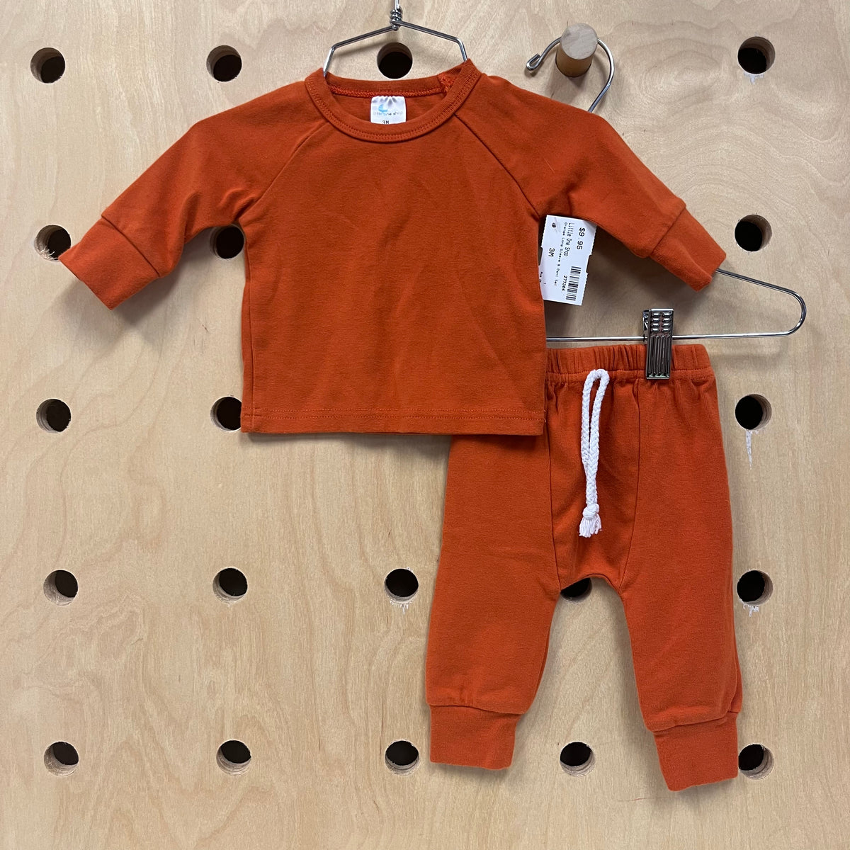 Orange Long Sleeve Outfit
