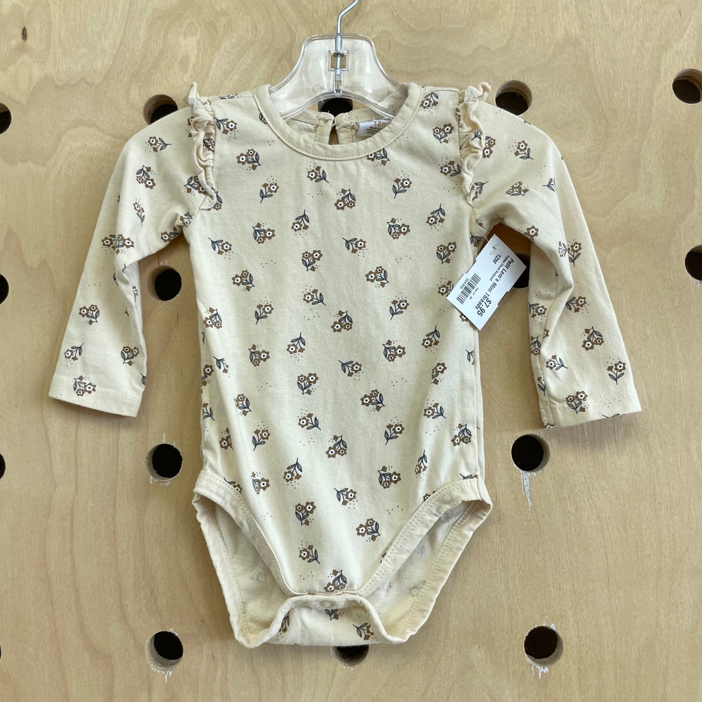 Yellow Floral Bodysuit