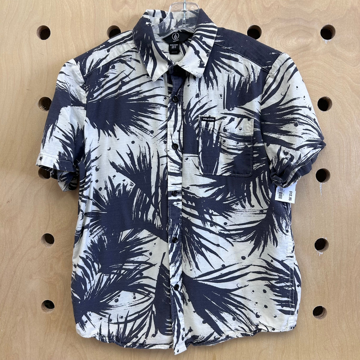 Palm Leaf Button Up Shirt