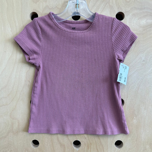 Mauve Ribbed Top