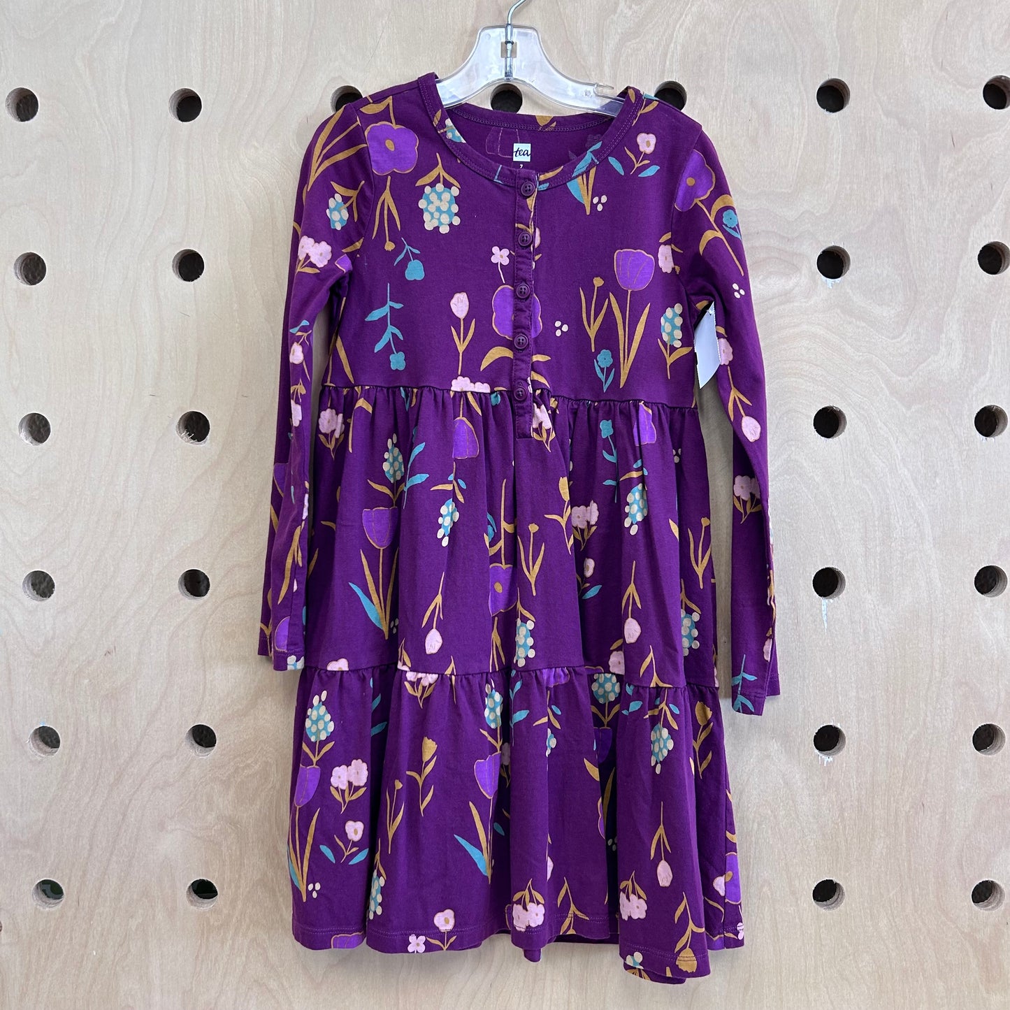 Purple Floral Dress