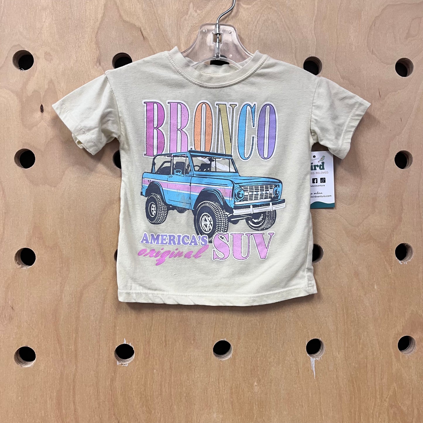 Yellow Bronco Tee