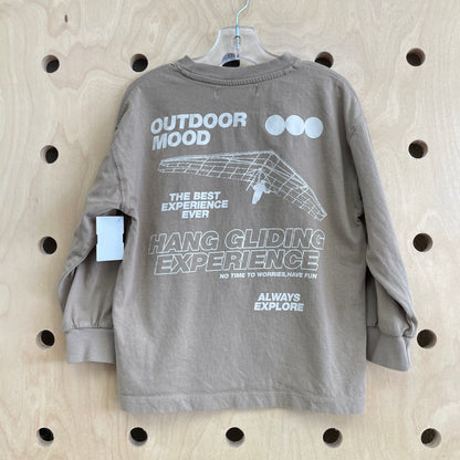 Brown Outdoor Mood Long Sleeve